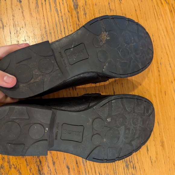 Born Black Leather Loafers - Picture 9 of 9